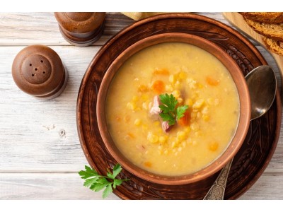 Гороховый суп с кукурузой в мультиварке