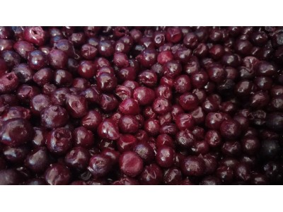 Вишневый пирог с песочной крошкой