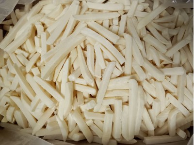 Картофель фри «По-корейски» (с глазурью гочуджан и кунжутом)