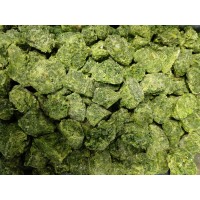 Запечённый лосось в шпинатно-сливочном соусе с хрустящей корочкой из пармезана